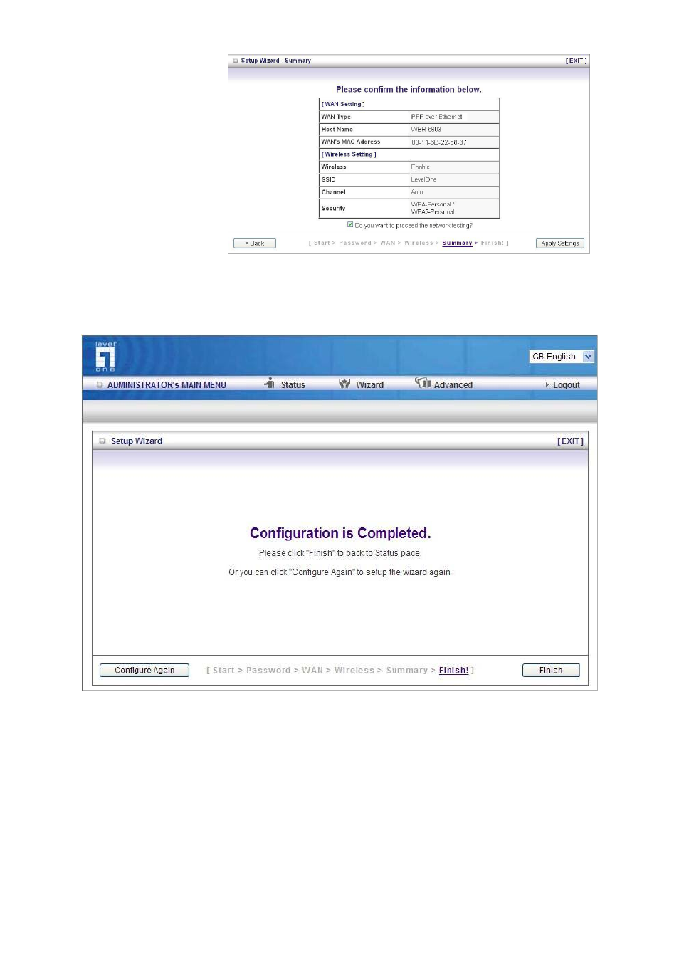 LevelOne WBR-6603 User Manual | Page 15 / 76