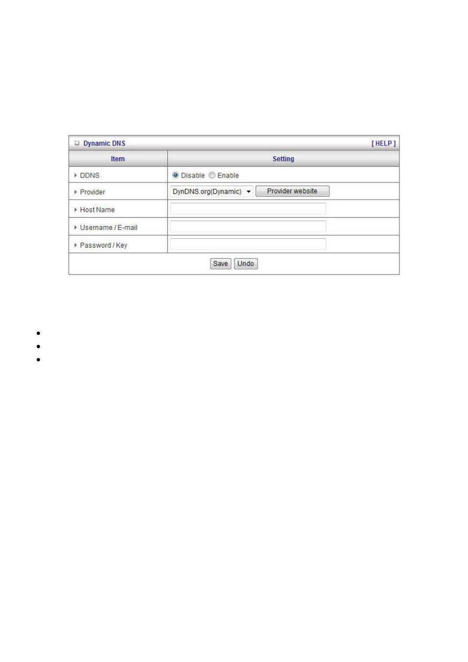 Dynamic dns | LevelOne WBR-6603 User Manual | Page 57 / 76