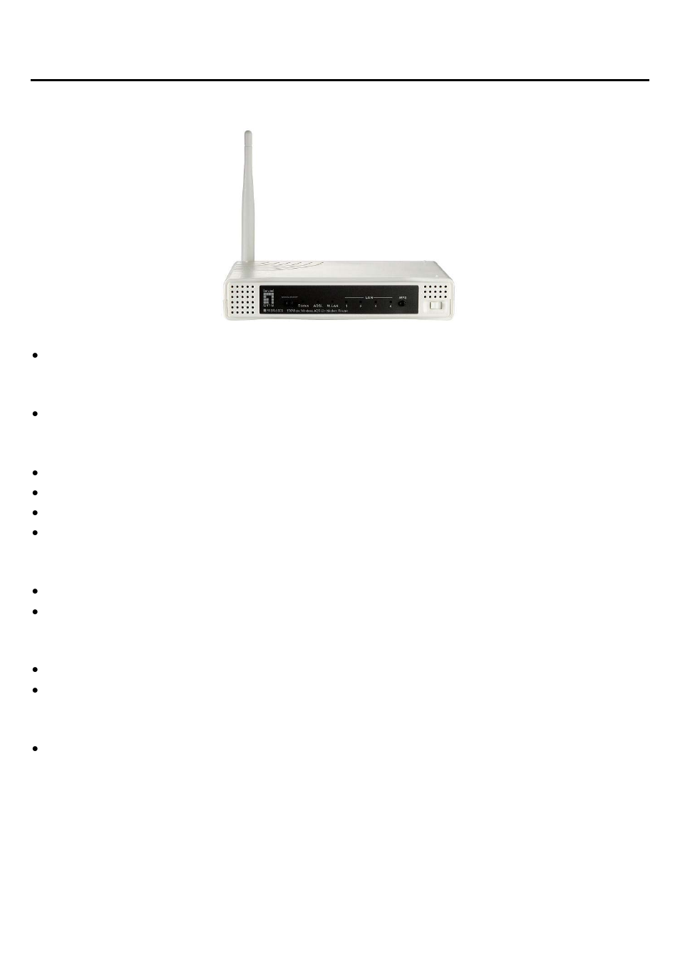 Hardware installation, Ront, Front view | LevelOne WBR-6603 User Manual | Page 7 / 76