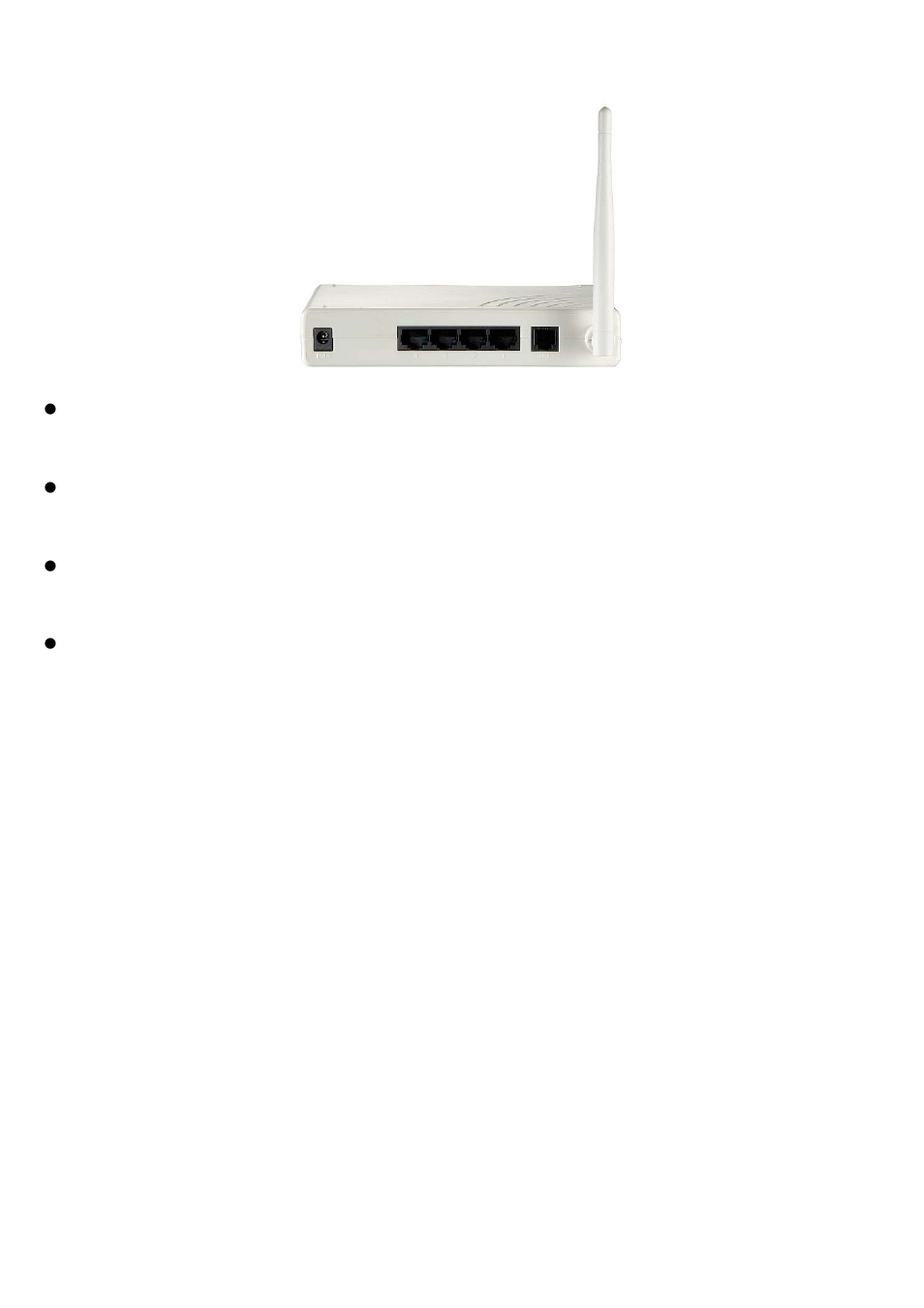 Rear view | LevelOne WBR-6603 User Manual | Page 8 / 76