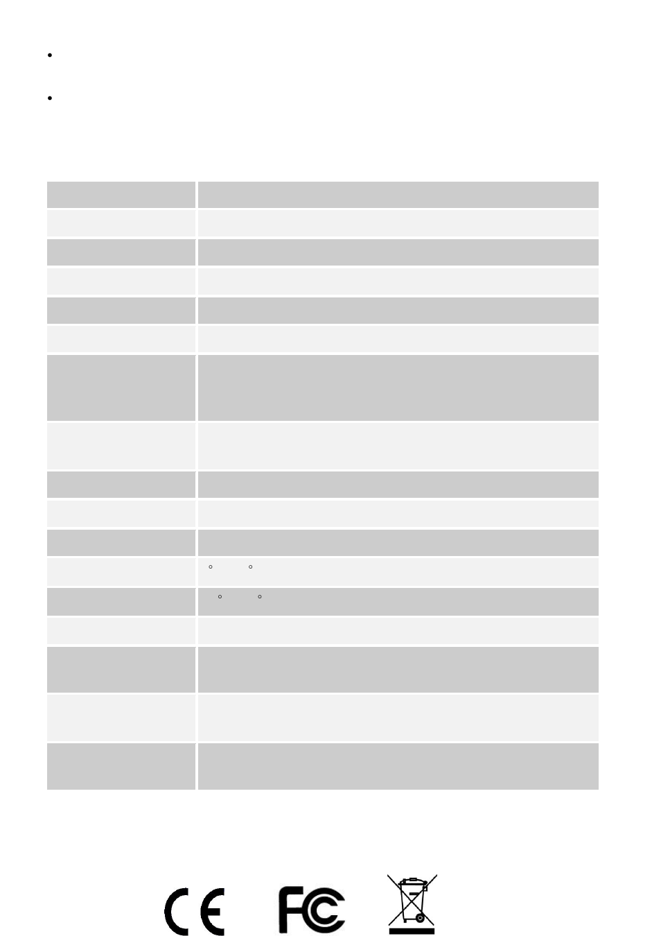 Specification | LevelOne PLI-2040 User Manual | Page 5 / 5