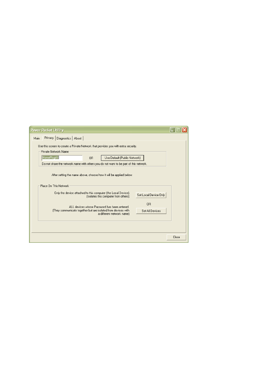 2 privacy screen | LevelOne PLI-3021 User Manual | Page 22 / 28