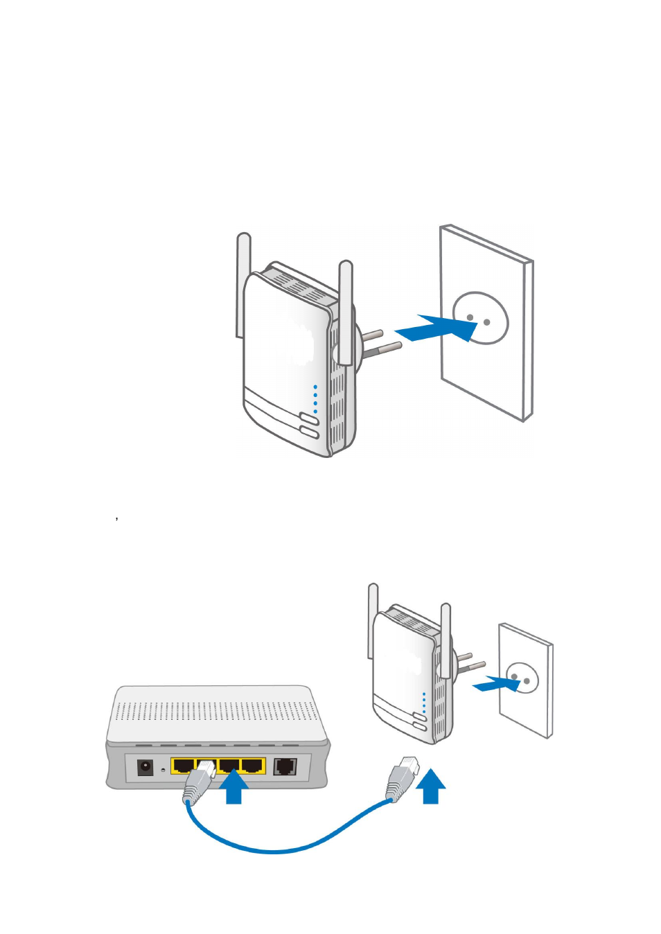 Connecting the homeplug adapter, Power connection, Lan & wireless connection | LevelOne PLI-3410 User Manual | Page 14 / 69