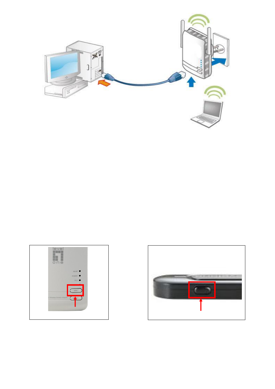 Wps configuration, Push | LevelOne PLI-3410 User Manual | Page 15 / 69