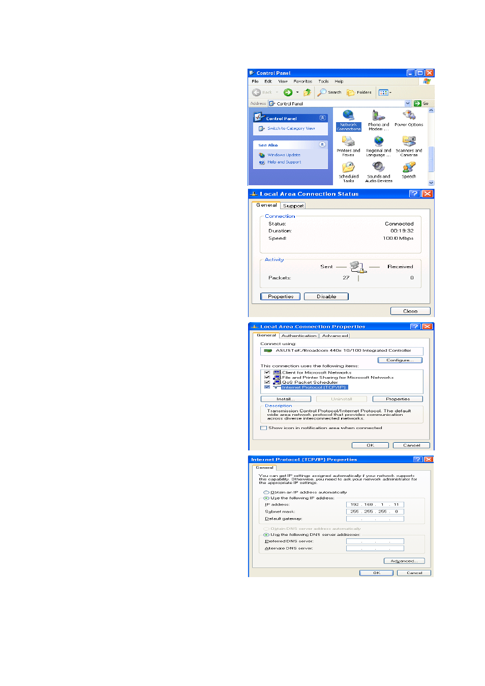 Configuring pc in windows xp | LevelOne PLI-3410 User Manual | Page 23 / 69