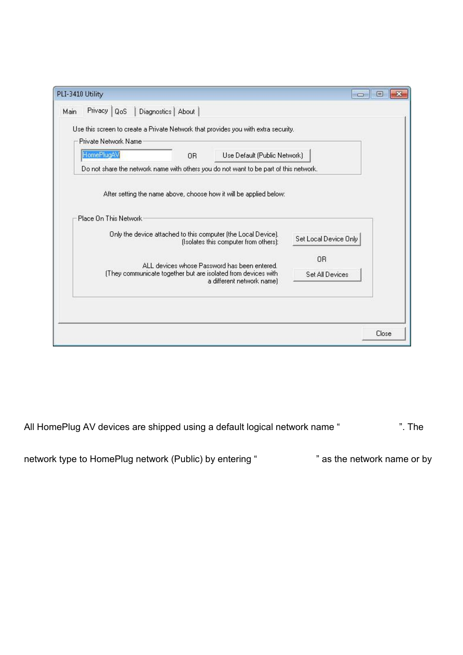 Privacy tab | LevelOne PLI-3410 User Manual | Page 40 / 69