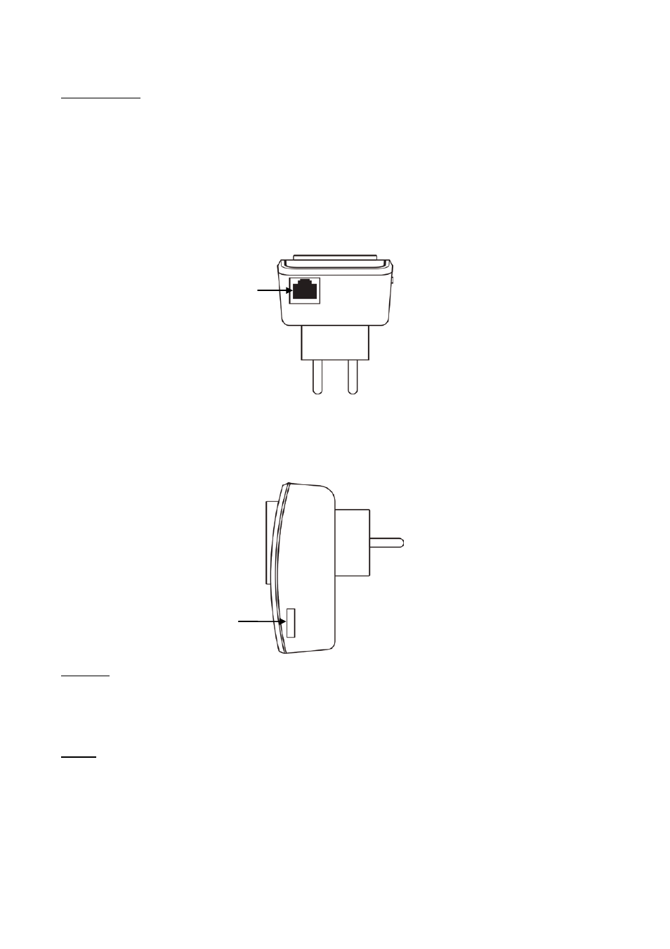 Bottom casing, Right casing | LevelOne PLI-4510 User Manual | Page 6 / 29