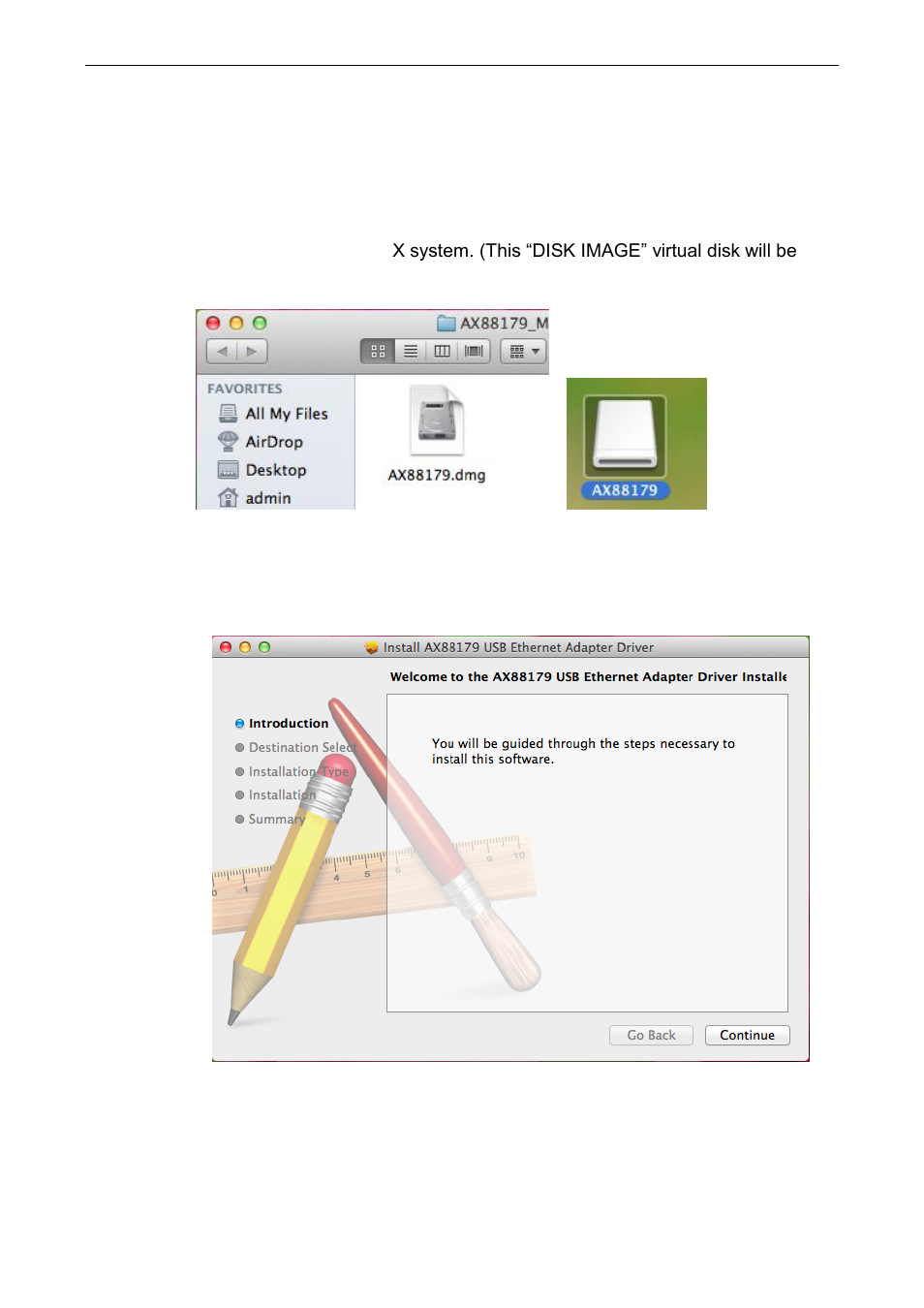 On mac osx | LevelOne USB-0401 User Manual | Page 8 / 16