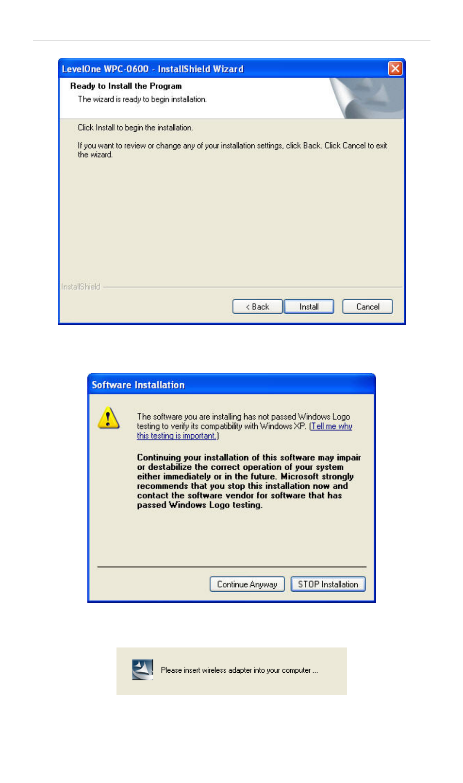 LevelOne WPC-0600 User Manual | Page 9 / 28