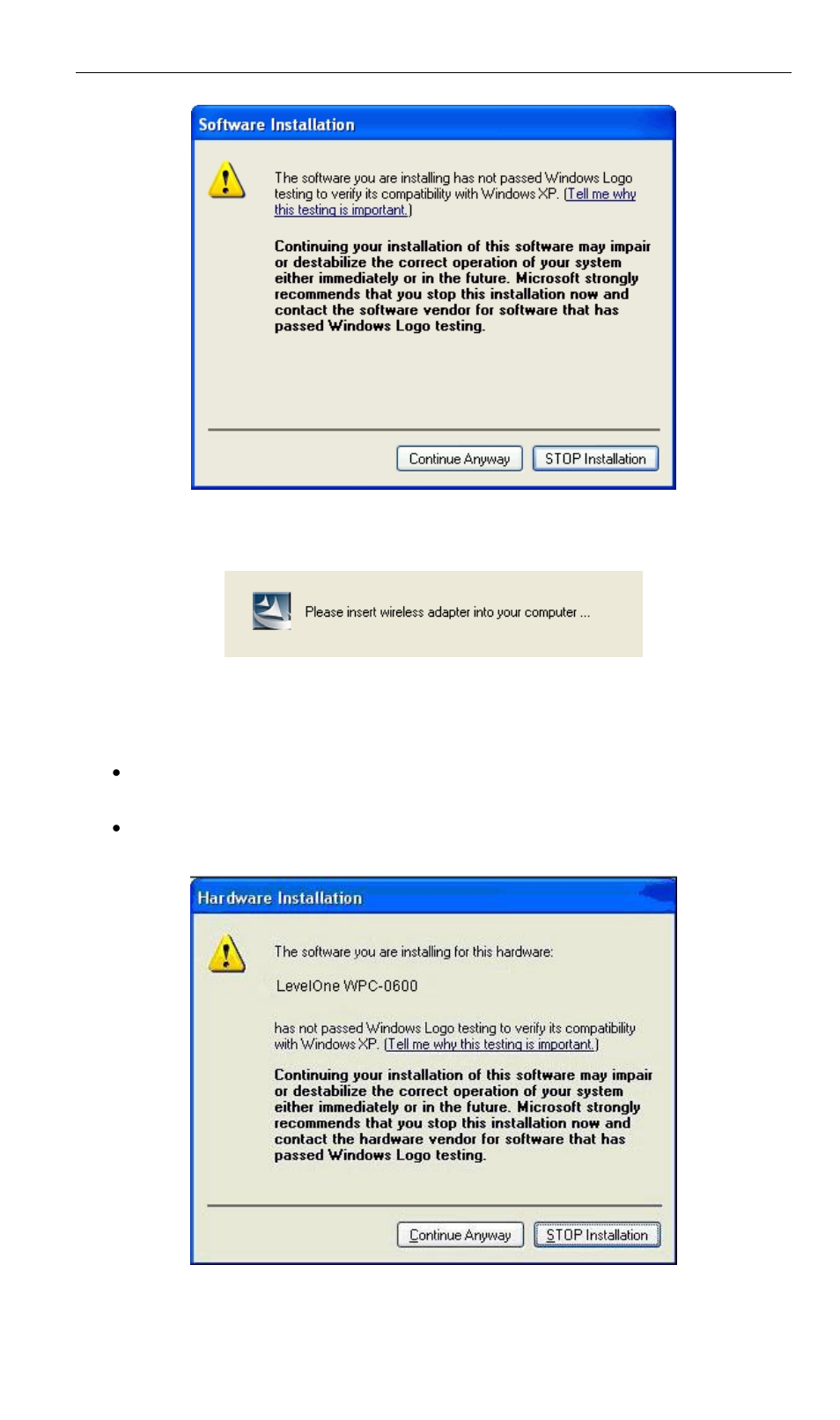 LevelOne WPC-0600 User Manual | Page 5 / 20
