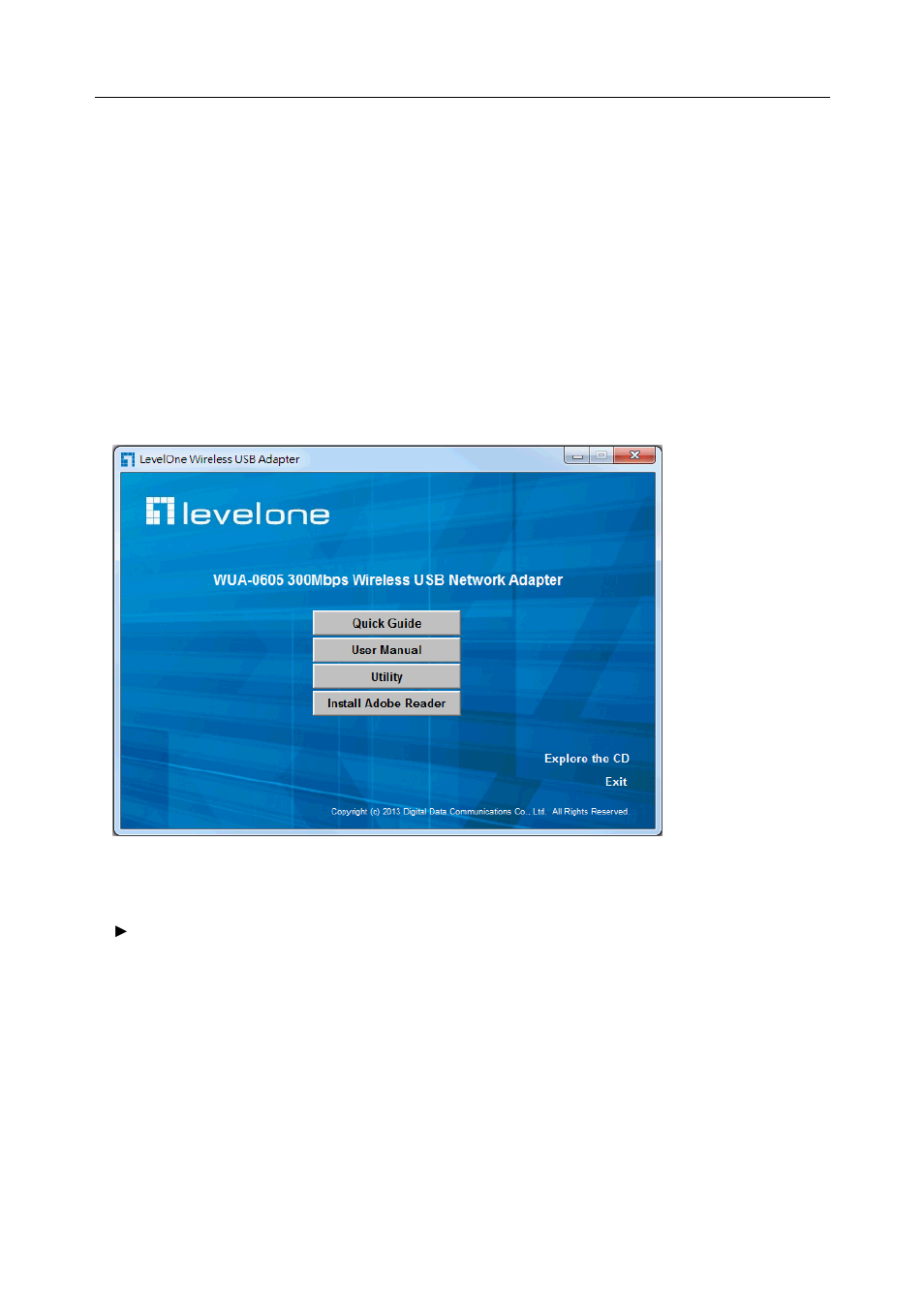 Hardware and driver installation, Insert the adapter, Driver and software installation | LevelOne WUA-0605 User Manual | Page 5 / 23