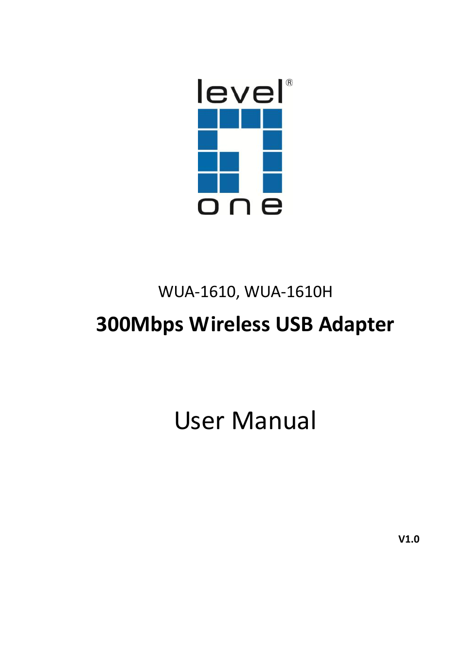 LevelOne WUA-1610H User Manual | 31 pages