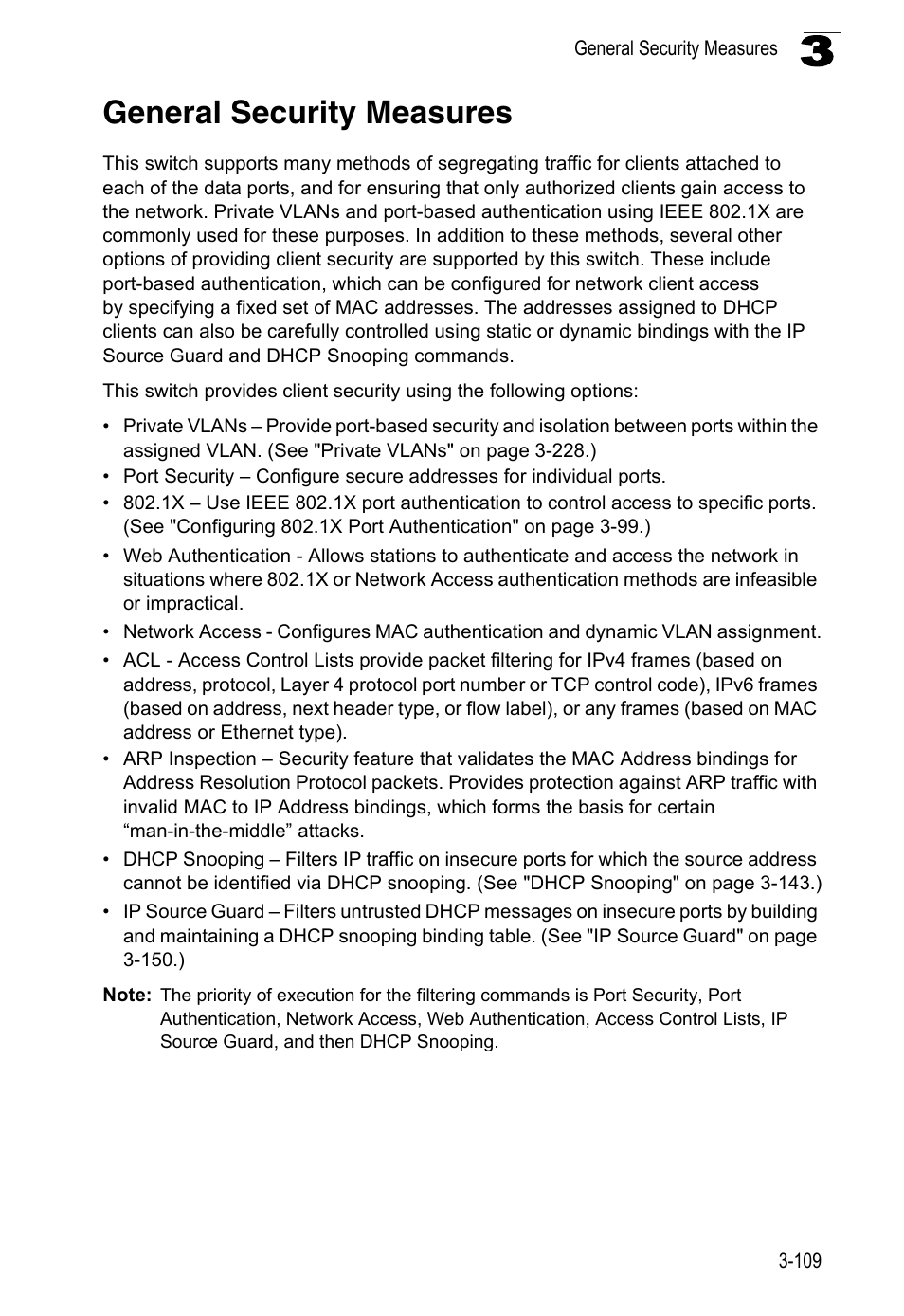 General security measures | LevelOne FGL-2870 User Manual | Page 163 / 800