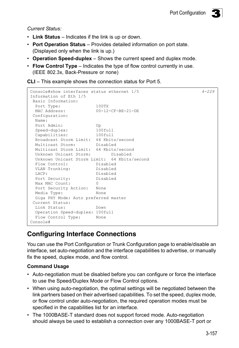 Configuring interface connections | LevelOne FGL-2870 User Manual | Page 211 / 800