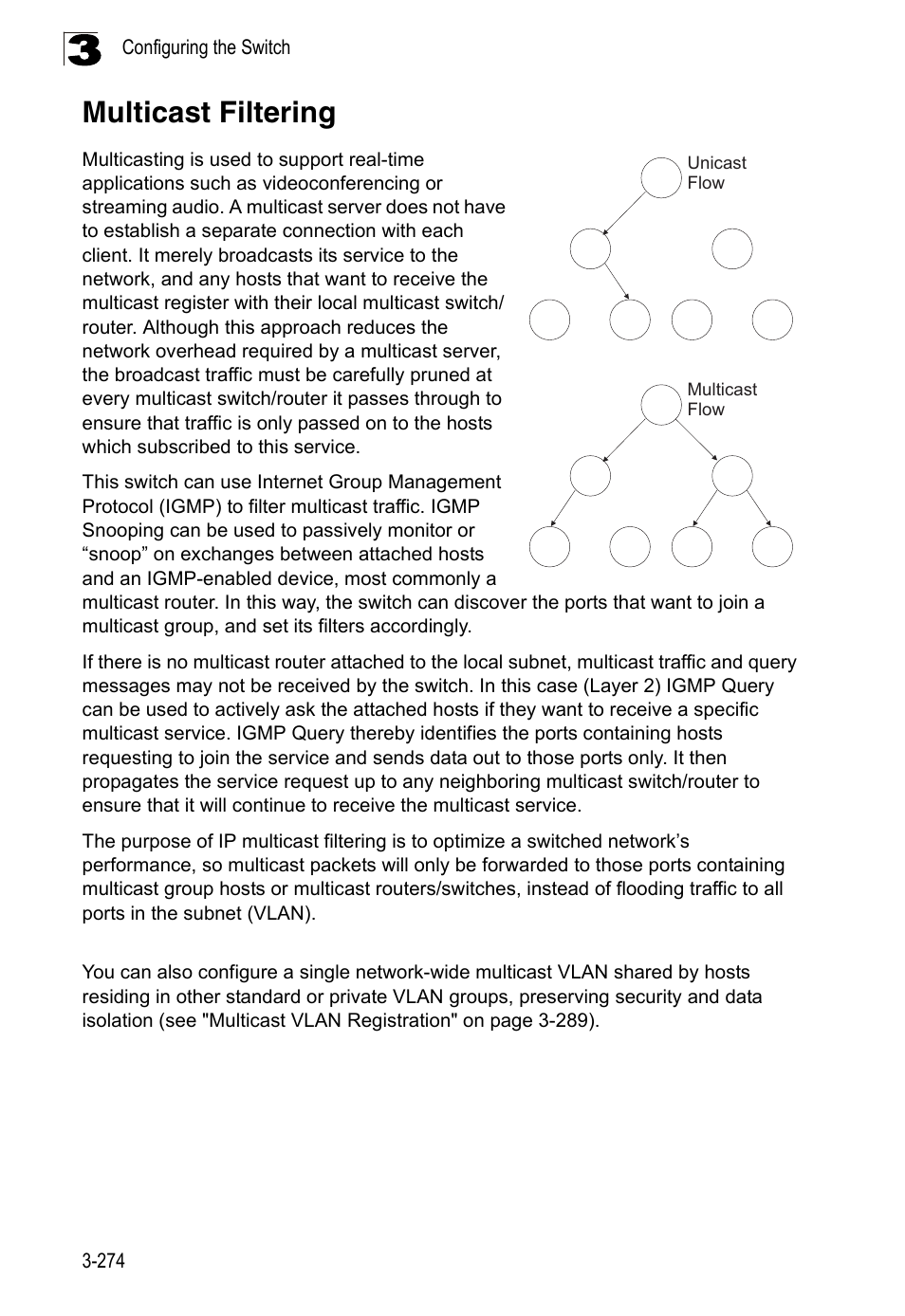 Multicast filtering | LevelOne FGL-2870 User Manual | Page 328 / 800
