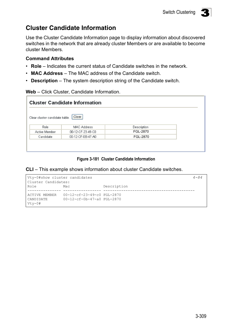 Cluster candidate information, Figure 3-181 | LevelOne FGL-2870 User Manual | Page 363 / 800