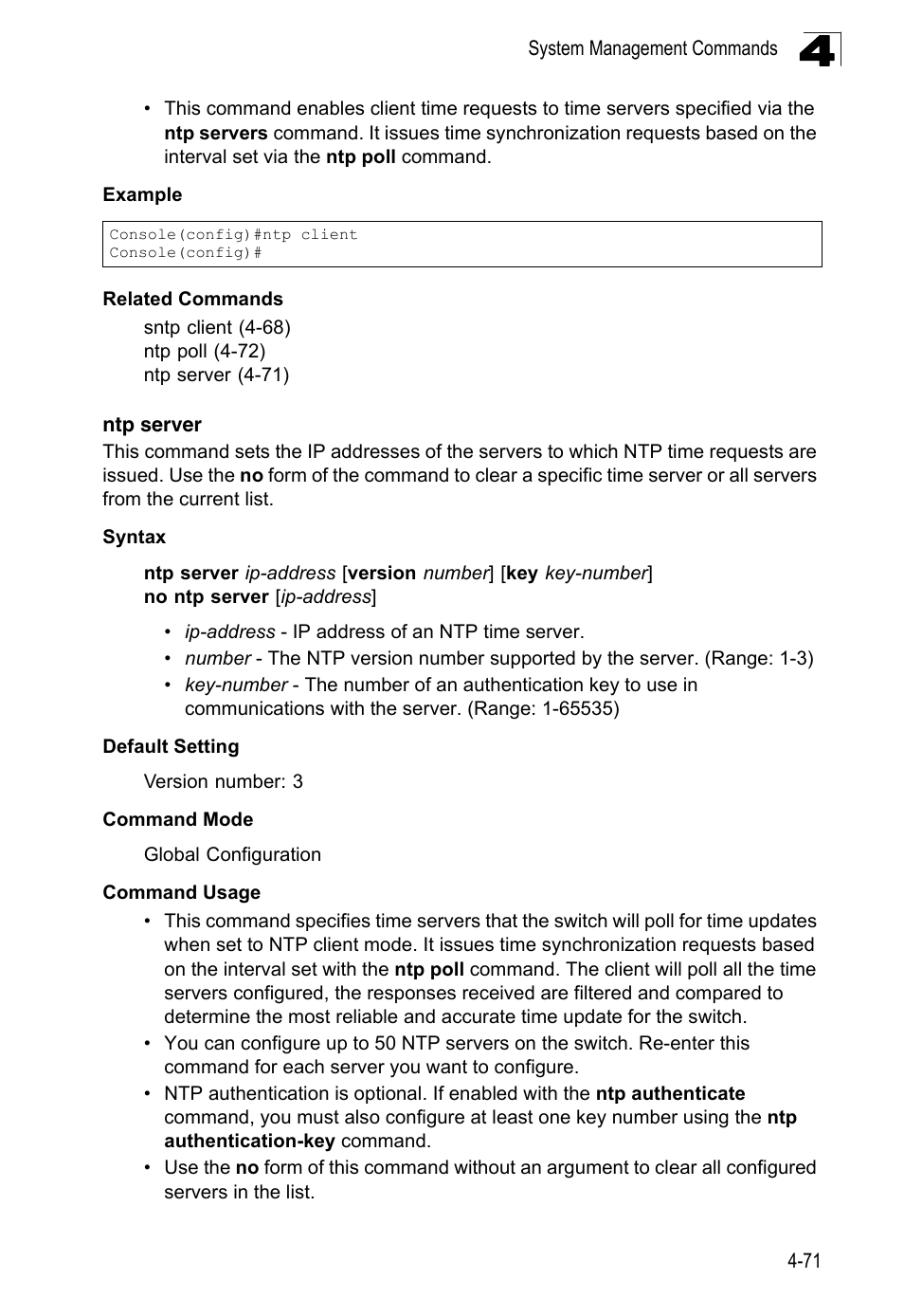 Ntp server | LevelOne FGL-2870 User Manual | Page 437 / 800