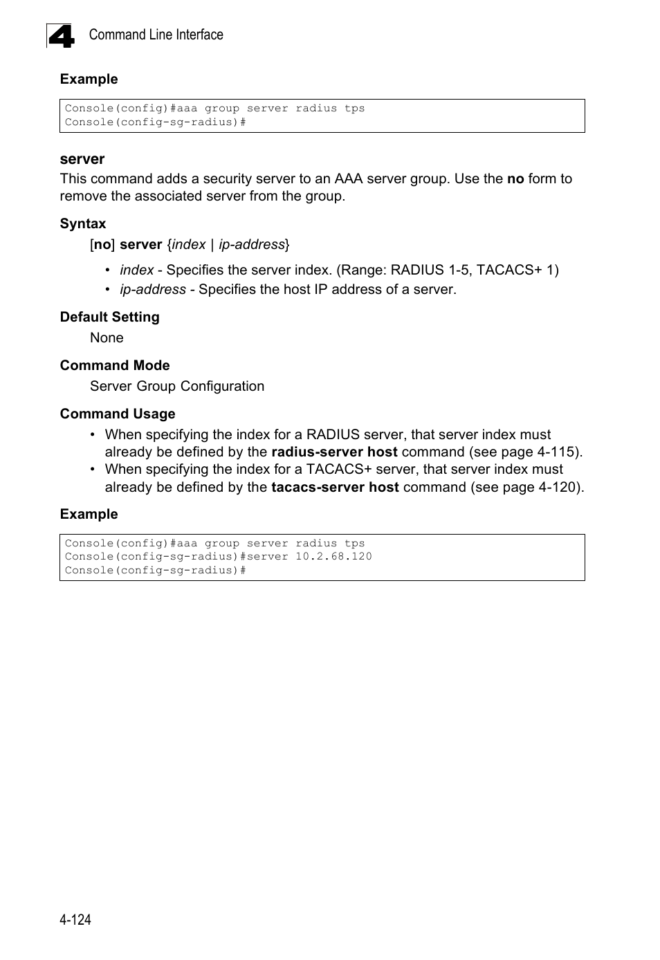 Server 4-124 | LevelOne FGL-2870 User Manual | Page 490 / 800