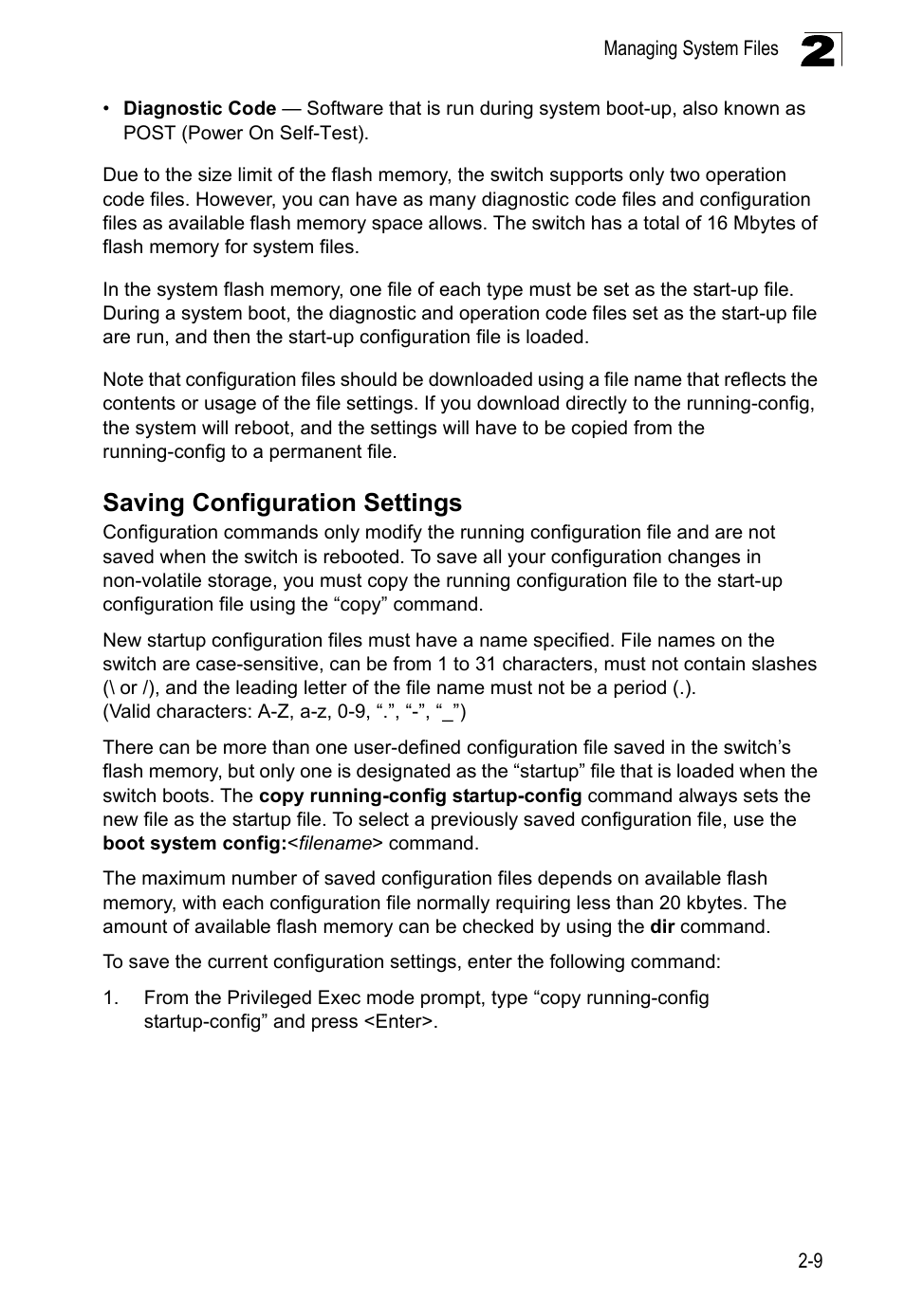 Saving configuration settings | LevelOne FGL-2870 User Manual | Page 53 / 800