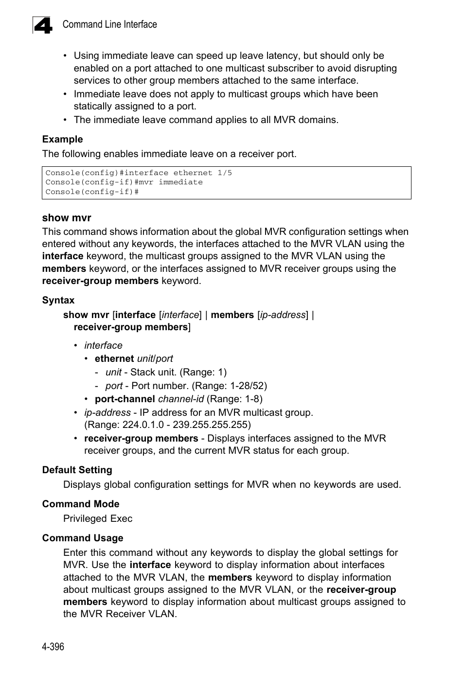 Show mvr | LevelOne FGL-2870 User Manual | Page 762 / 800