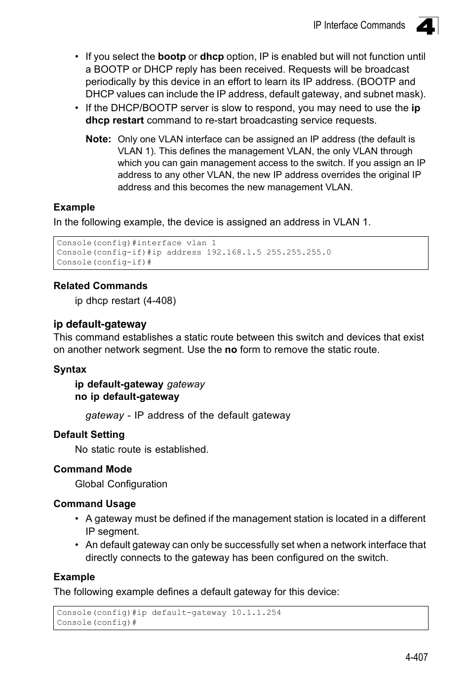 Ip default-gateway | LevelOne FGL-2870 User Manual | Page 773 / 800