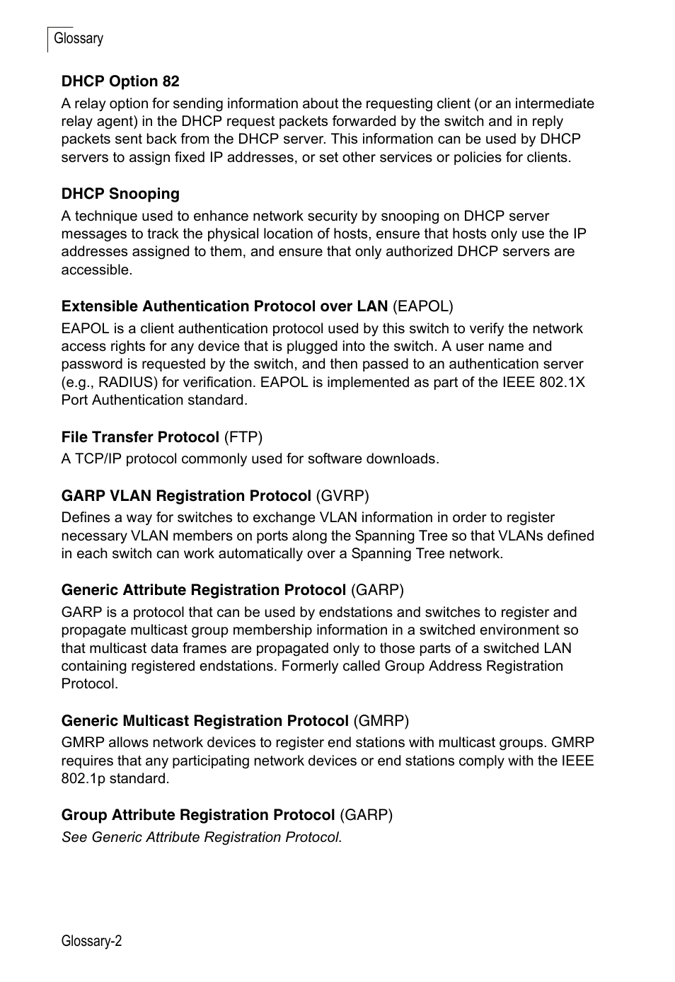 LevelOne FGL-2870 User Manual | Page 784 / 800