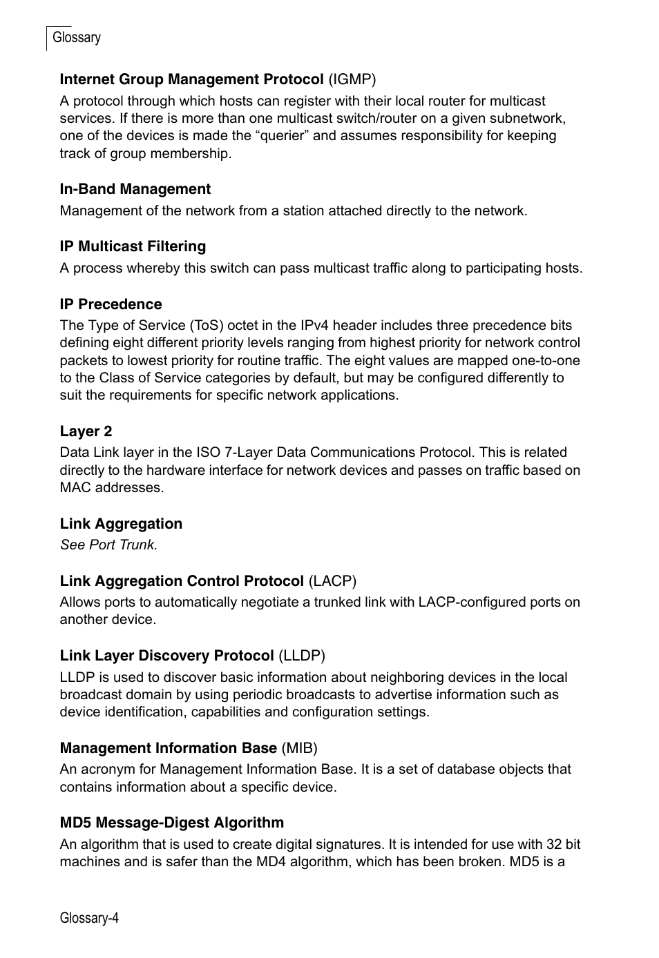 LevelOne FGL-2870 User Manual | Page 786 / 800