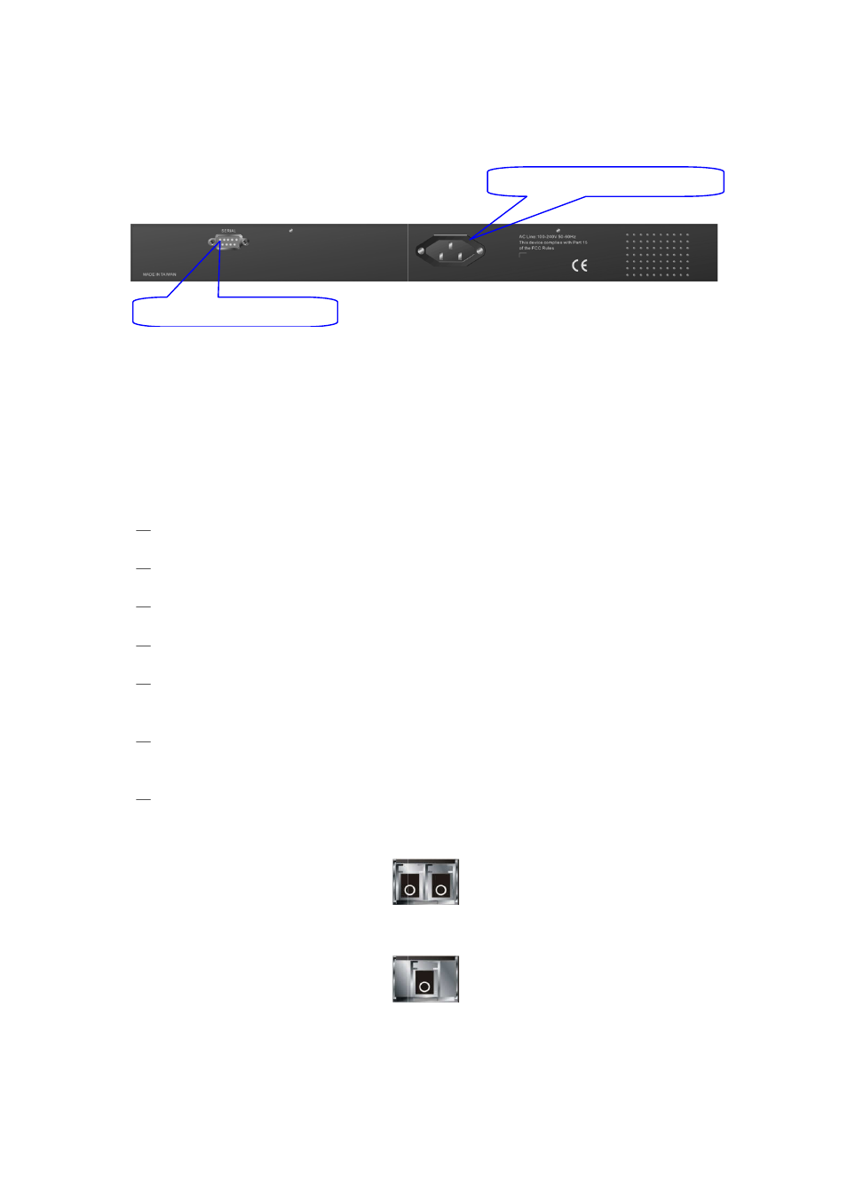 5. view of the optional modules, Nal modules | LevelOne FGP-2472 User Manual | Page 15 / 267