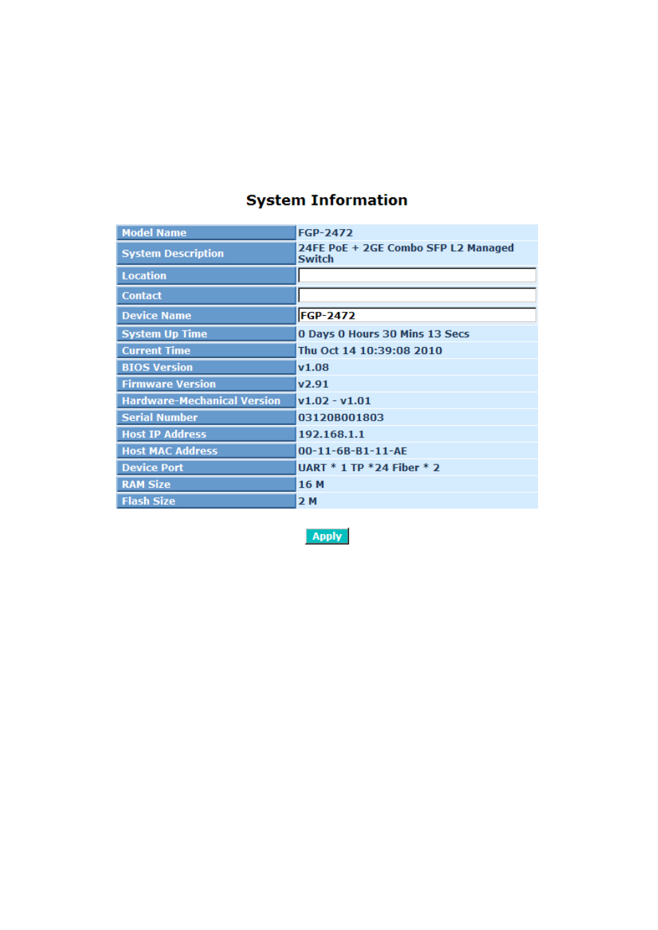 LevelOne FGP-2472 User Manual | Page 37 / 267