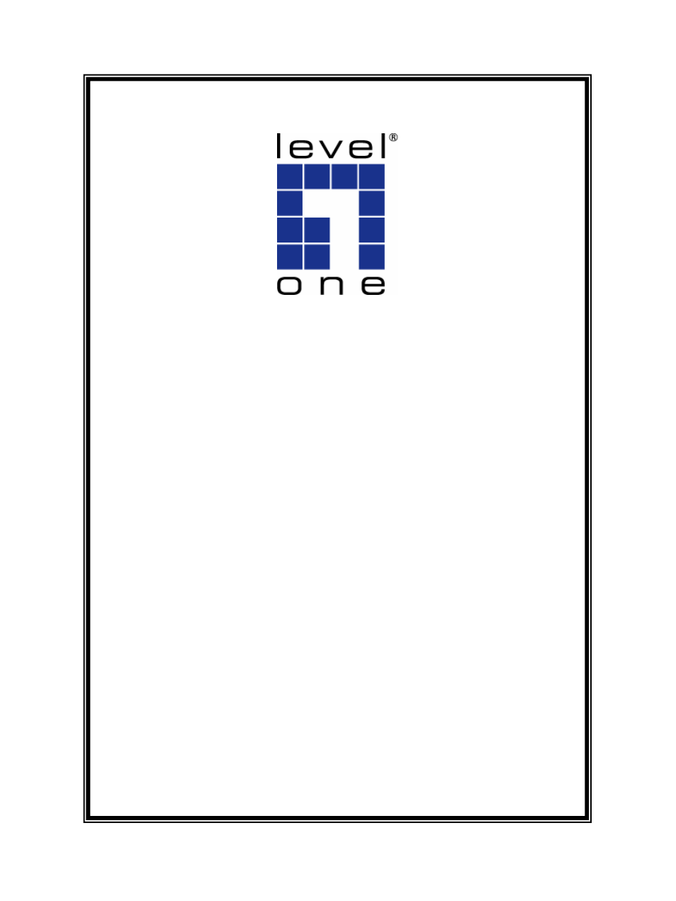 LevelOne FSW-0811 User Manual | 6 pages
