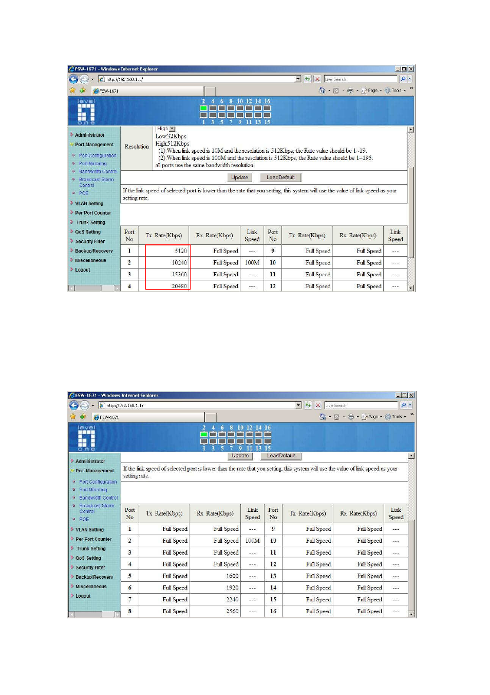 LevelOne FSW-1671 User Manual | Page 22 / 46
