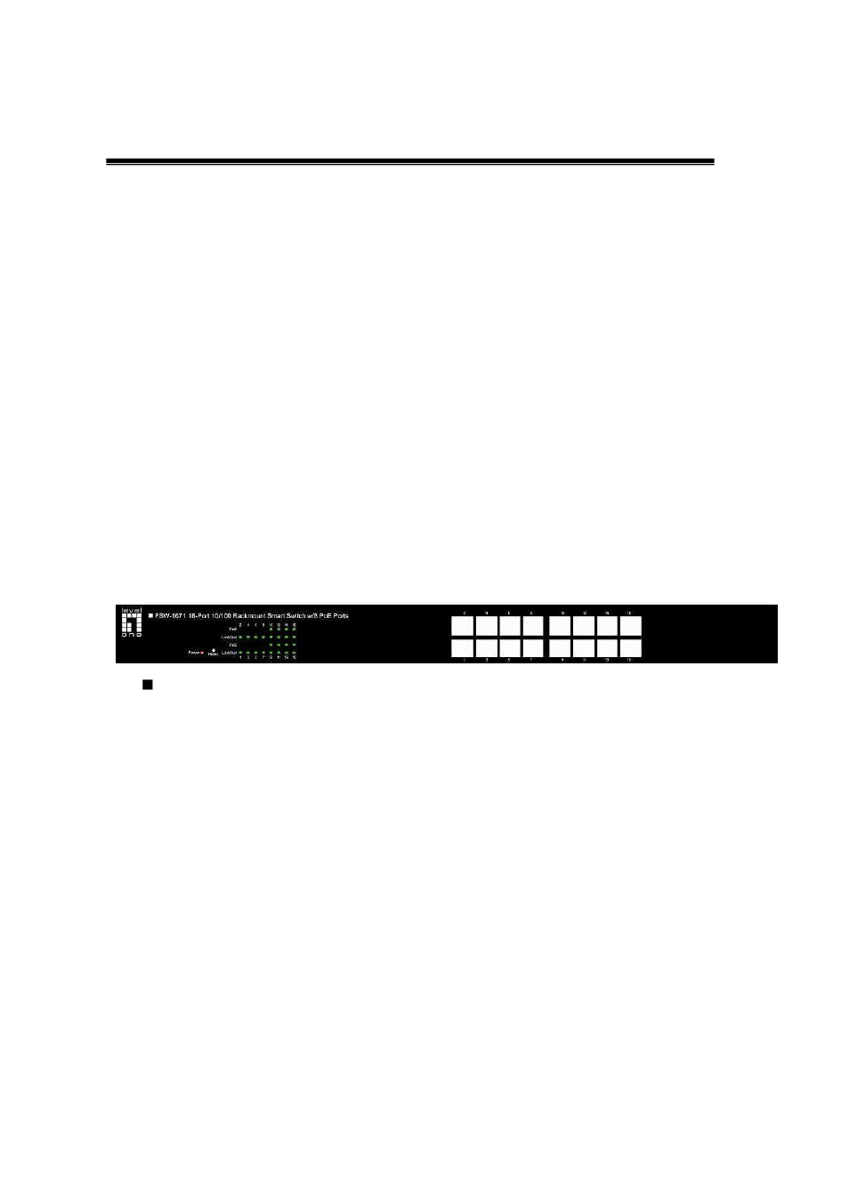 Hardware description | LevelOne FSW-1671 User Manual | Page 7 / 46