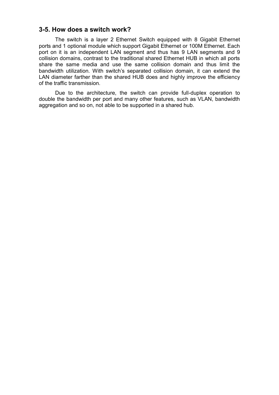 Ow does a switch work | LevelOne GEP-0950 User Manual | Page 31 / 86