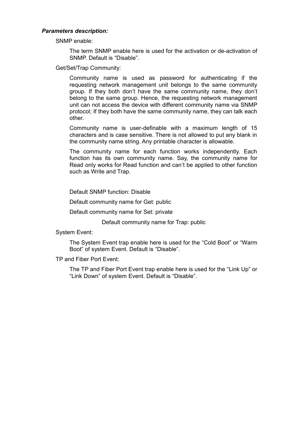 LevelOne GEP-0950 User Manual | Page 73 / 86
