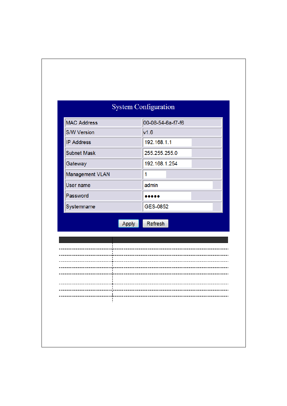 System, Ystem | LevelOne GES-0852 User Manual | Page 13 / 29