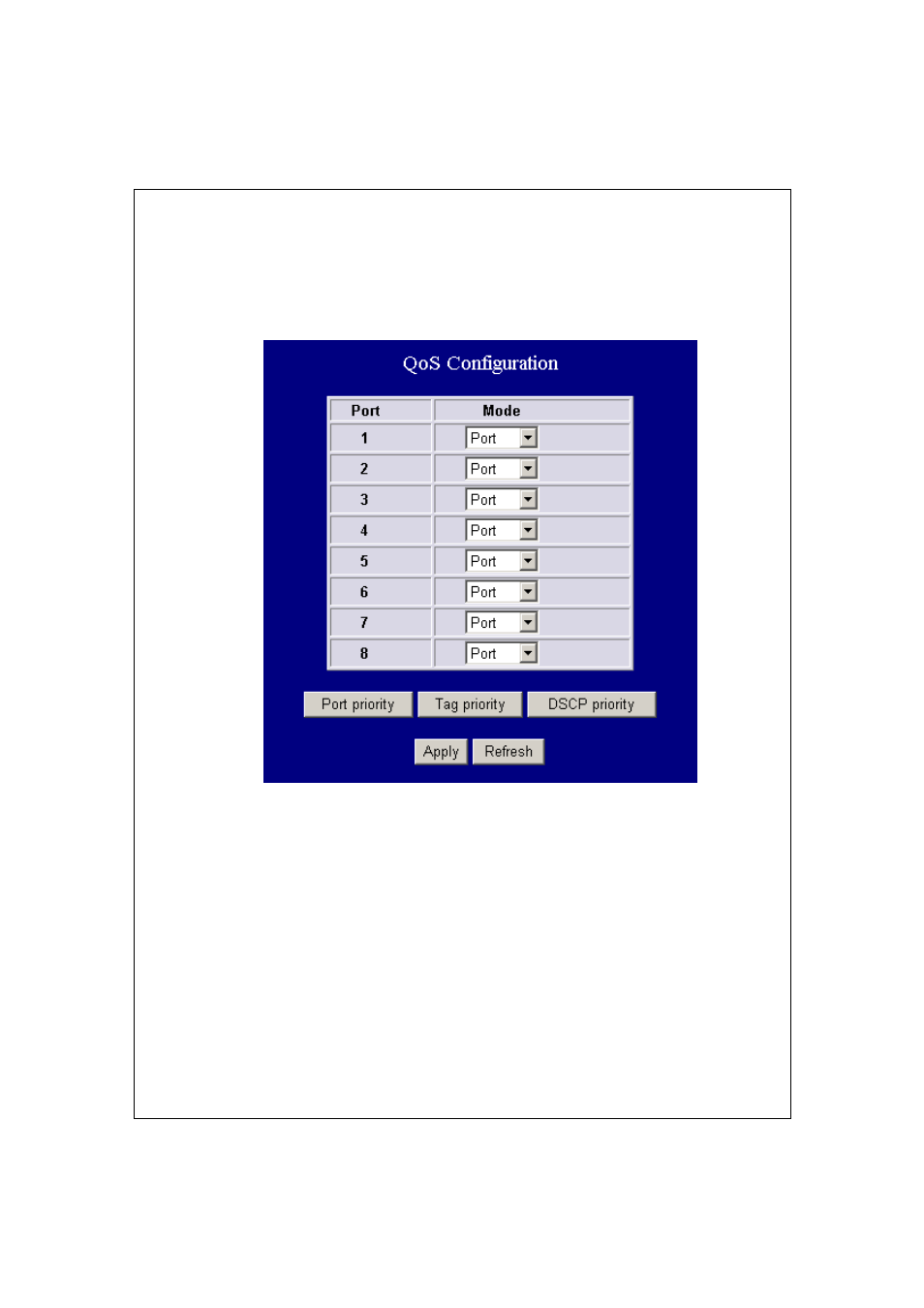 Quality of service, Uality of, Ervice | LevelOne GES-0852 User Manual | Page 18 / 29