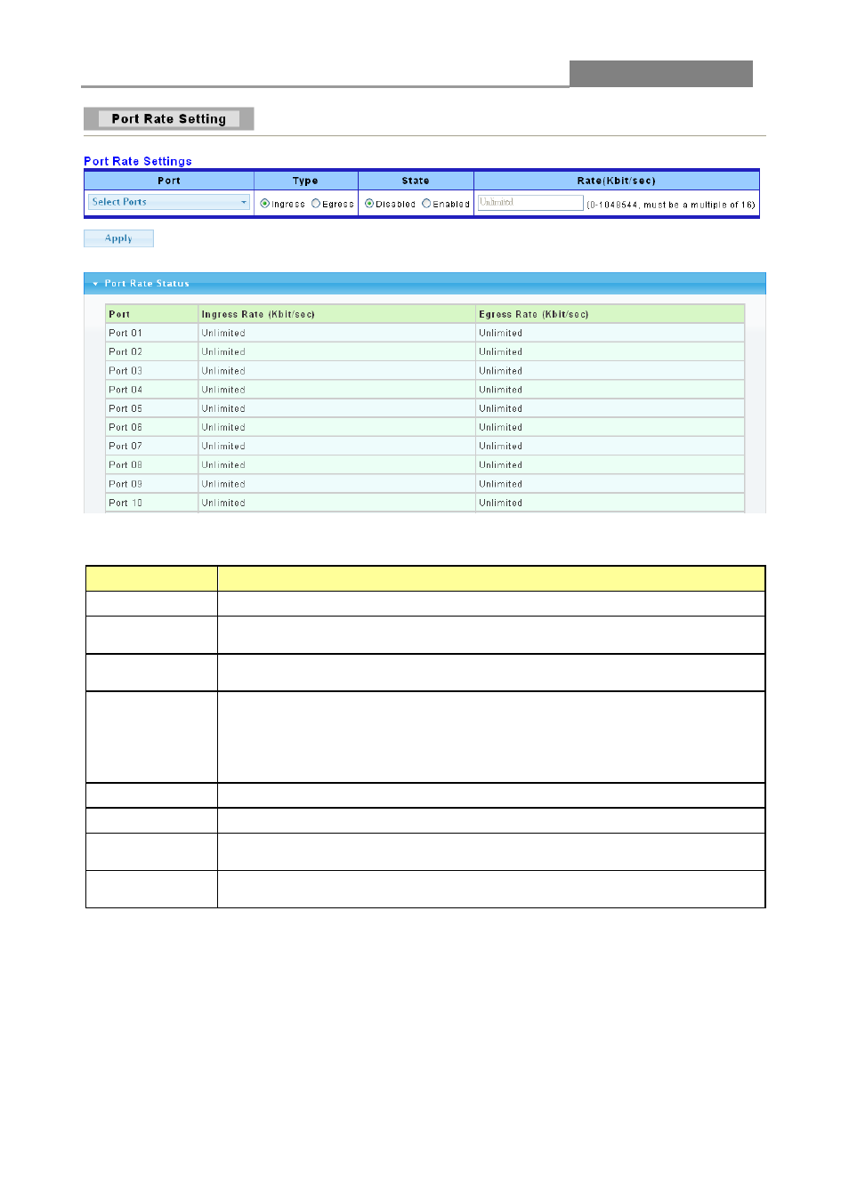 Web smart switch | LevelOne GES-1650 User Manual | Page 44 / 94