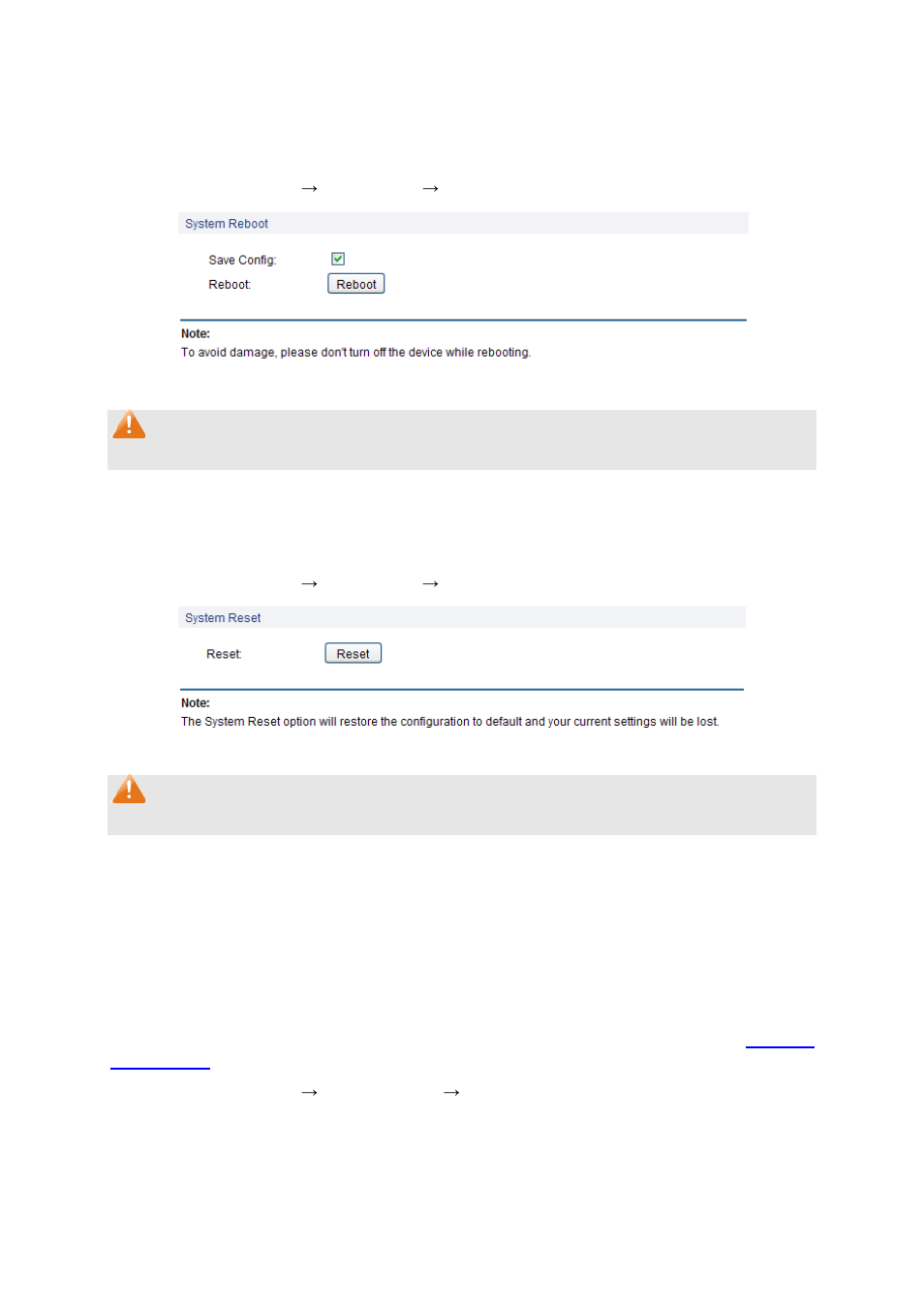 System reboot, System reset, Access security | Access control, 4 access security, 4 system reboot, 5 system reset, 1 access control | LevelOne GES-1651 User Manual | Page 25 / 128