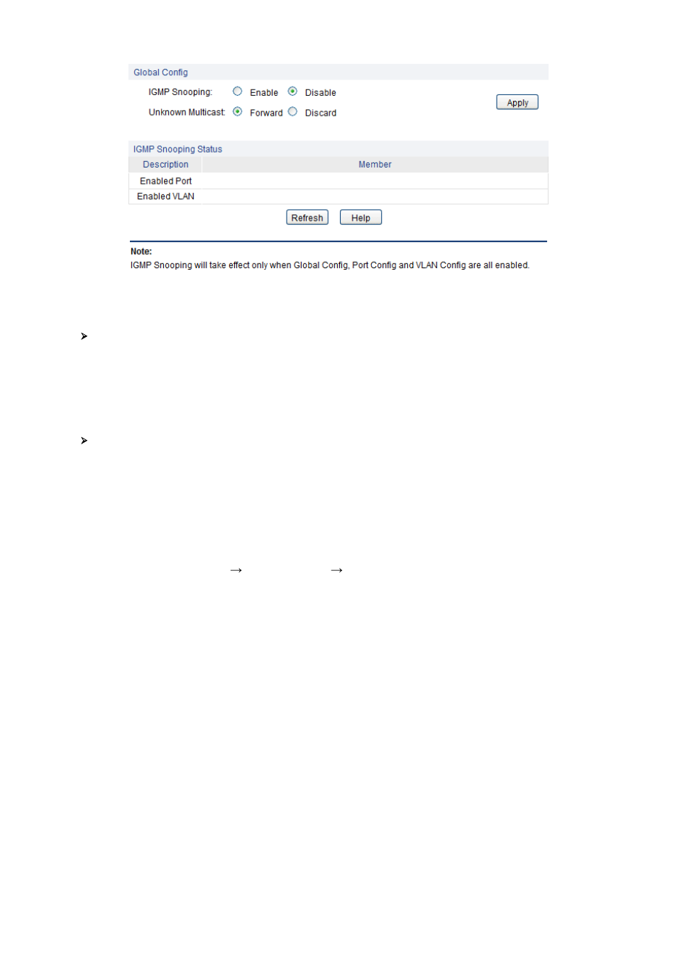 Port config, 2 port config | LevelOne GES-1651 User Manual | Page 77 / 128