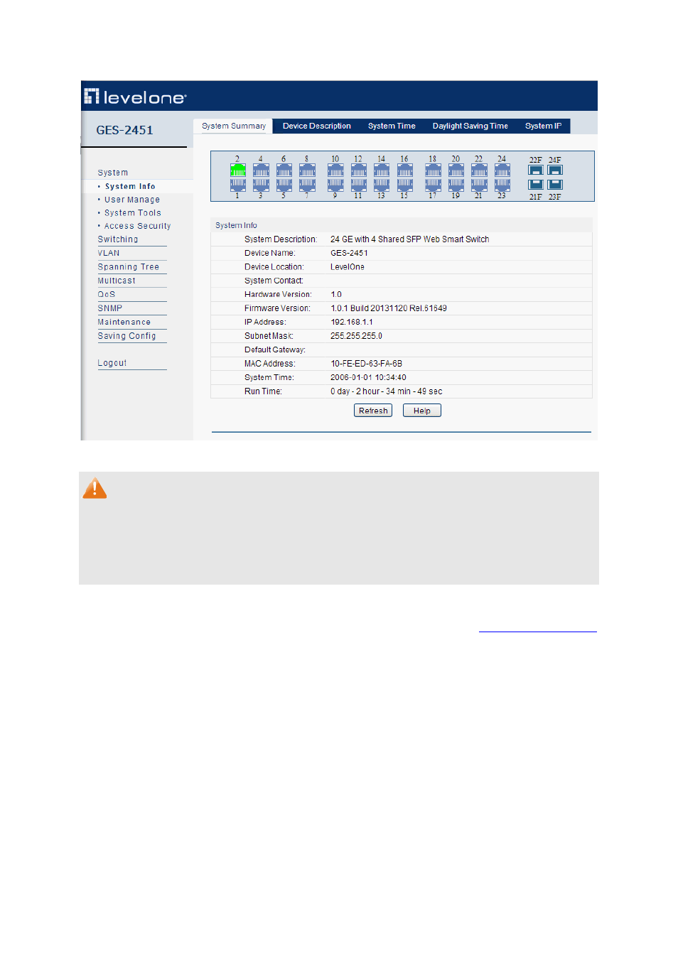 LevelOne GES-2451 User Manual | Page 15 / 128