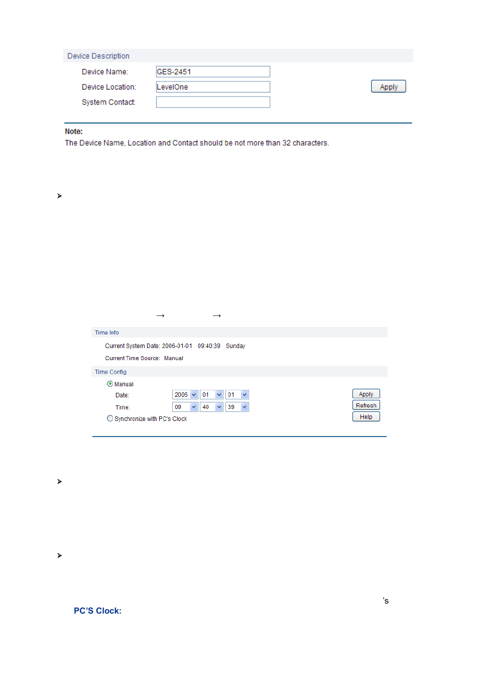 System time, 3 system time | LevelOne GES-2451 User Manual | Page 18 / 128