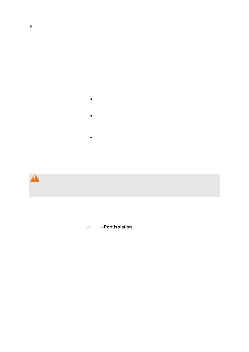Port isolation, 4 port isolation | LevelOne GES-2451 User Manual | Page 32 / 128