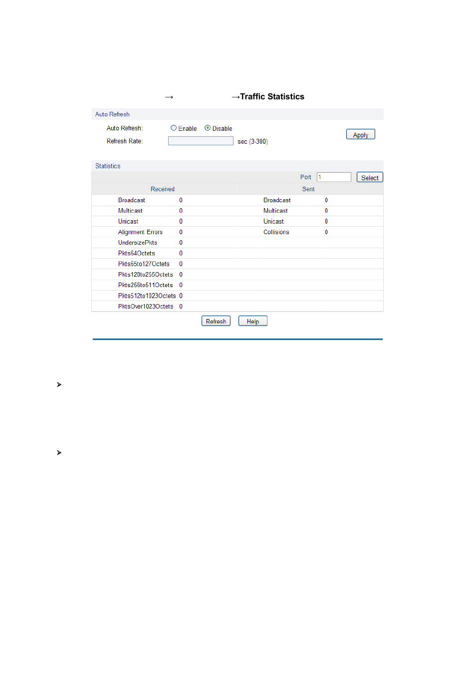 Traffic statistics, 2 traffic statistics | LevelOne GES-2451 User Manual | Page 38 / 128