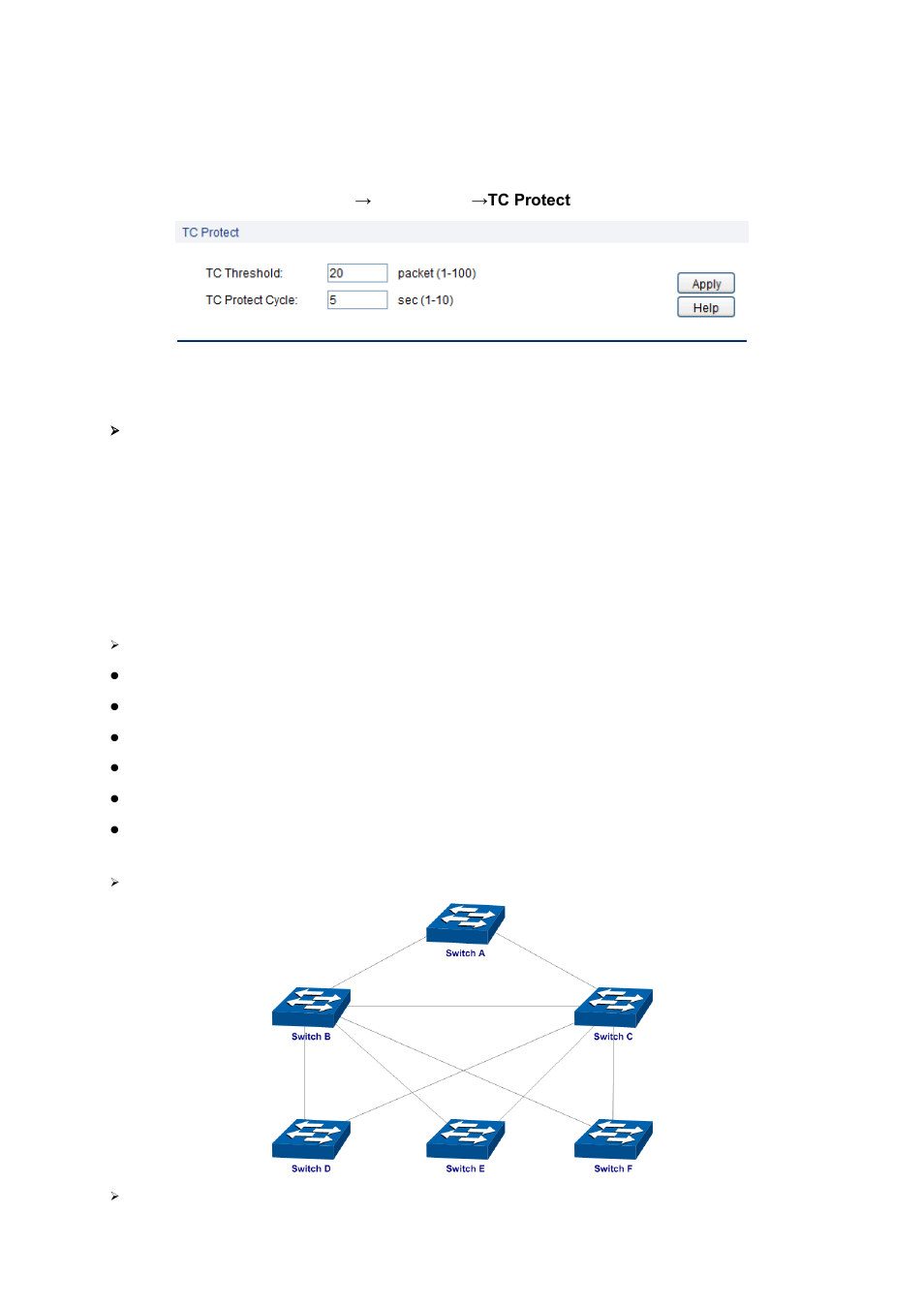 Tc protect, Application example for stp function, 5 application example for stp function | 2 tc protect | LevelOne GES-2451 User Manual | Page 69 / 128
