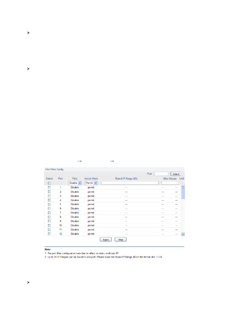 Port filter, 2 port filter | LevelOne GES-2451 User Manual | Page 86 / 128