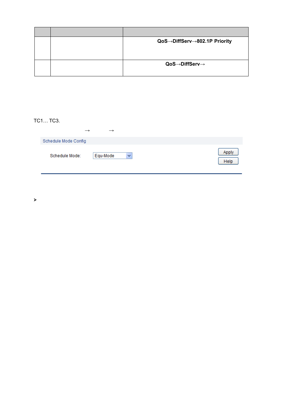 Schedule mode, 1p priority, 2 schedule mode | LevelOne GES-2451 User Manual | Page 93 / 128