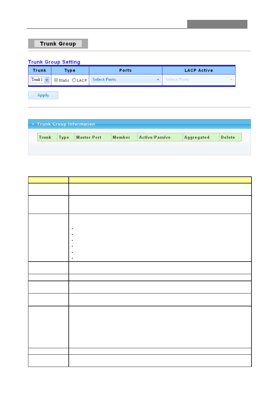 Web smart switch | LevelOne GES-2452 User Manual | Page 34 / 94