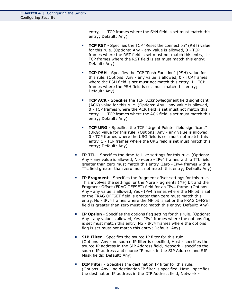 LevelOne GSW-4876 User Manual | Page 106 / 314