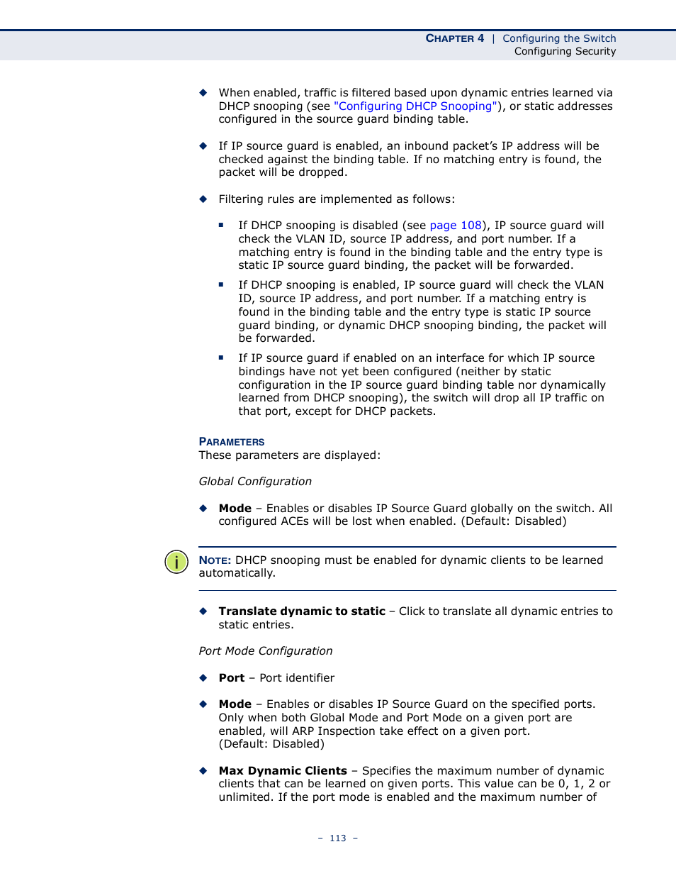 LevelOne GSW-4876 User Manual | Page 113 / 314