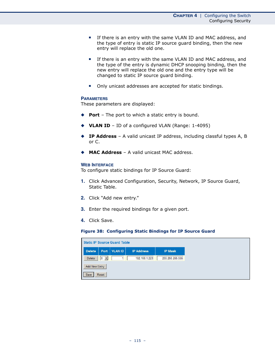 LevelOne GSW-4876 User Manual | Page 115 / 314